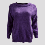 Autumn Collection : Pull Femme Beige et Confortable Autumn Collection in Violet van Seroa
