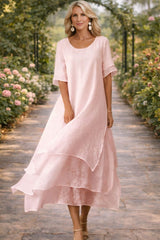 Dress : Robe Femme Fluide April Élégance in van Seroa