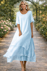 Dress : Robe Femme Fluide April Élégance in van Seroa