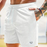 skirts : Short Femme Côtelé Velours Léger à Cordon - Confortable & Tendance in Blanc van Seroa