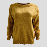 Autumn Collection : Pull Femme Beige et Confortable Autumn Collection in Jaune van Seroa