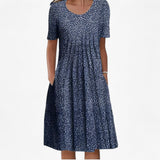 Dresses : Robe d'été Femme en Coton Léger Respirant S-XL - Plusieurs Couleurs in Bleu van Seroa