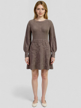 dresses : Robe Mini en Coton pour Femme Beige dresses Mode Féminine in van Seroa