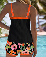 Two-Piece Swimsuit Set : Débardeur Femme Floral Maren Floral-print in van Seroa