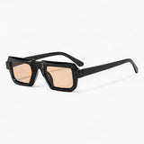 other : Lunettes de Soleil Femme Carrées Rétro other Accessoires De Mode in NoirThé van Seroa