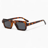 other : Lunettes de Soleil Femme Carrées Rétro other Accessoires De Mode in LéopardGris van Seroa