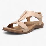 Sandals : Sandales Femme Légères avec Support Voûte Plantaire - Confortables et Respirantes in Beige van Seroa