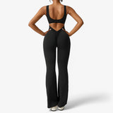 One-Pieces : Combinaison Femme Noire Élégant Noir in Noir (seulement 9 disponibles) van Seroa