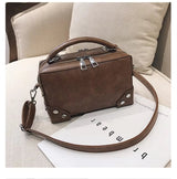 bags : Sac A Main Femme Cuir in Marron van Seroa
