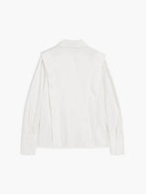 Blouse : Chemise Blanche Femme Carrée Boutons in van Seroa