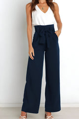 skirts : Pantalon Fluide Femme Large Confortable - Idéal Été, Plage, Vacances in van Seroa