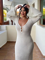 dresses : Robe Maxi Femme Évasé Bohème in van Seroa