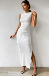 dresses : Robe Femme sans Manches Moulante in van Seroa
