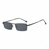 other : Lunettes de Soleil Femme Métal Rétro Polarisées in NoirGris van Seroa