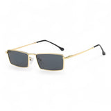 other : Lunettes de Soleil Femme Métal Rétro Polarisées in OrGris van Seroa