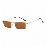 other : Lunettes de Soleil Femme Métal Rétro Polarisées in OrThé van Seroa