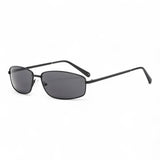 other : Lunettes de Soleil Femme Métal Vintage Oval in Gris noir van Seroa