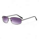 other : Lunettes de Soleil Femme Métal Vintage Oval in Gris double canon van Seroa