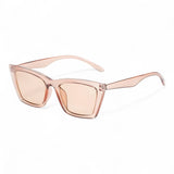 other : Lunettes de Soleil Femme Cat Eye Rétro Polarisées in Thé champagne van Seroa