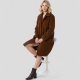 Autumn Collection : Veste Femme Manteau Laine Polyester in van Seroa