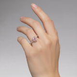other : Bague de Fiançailles en Argent 925 avec Diamant en Coeur Femme in van Seroa