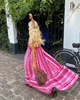 dresses : Robe Longue Femme Bohème Coton Fluide in van Seroa