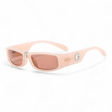 other : Lunettes de soleil carrées au style rétro Femme in RoseRouge van Seroa
