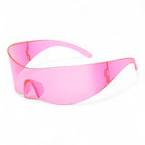 other : Lunettes de Soleil Femme Surdimensionnées Rétro in RoseRose van Seroa