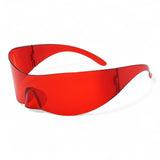 other : Lunettes de Soleil Femme Surdimensionnées Rétro in RougeRouge van Seroa