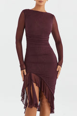 dresses : Robe Femme Moulante Asymétrique in van Seroa
