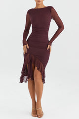 dresses : Robe Femme Moulante Asymétrique in van Seroa