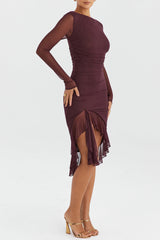 dresses : Robe Femme Moulante Asymétrique in van Seroa