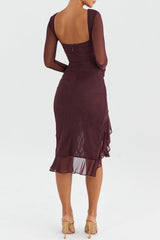 dresses : Robe Femme Moulante Asymétrique in van Seroa
