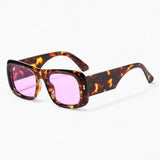 other : Lunettes de Soleil Carrées Élégantes Femme in FleurViolette van Seroa