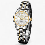other : Montre Femme Quartz Luxe Élégante avec Bracelet Acier Doré in van Seroa