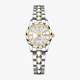 other : Montre Femme Quartz Luxe Élégante avec Bracelet Acier Doré in van Seroa