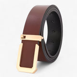 Women's Belt : Ceinture Femme Cuir Noire Noir in Giallo van Seroa
