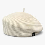 Women's Hat : Chapeau Femme Été Élégant in Fine herbe blanche et laiteuse van Seroa