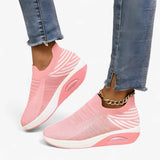 Sneakers : Baskets Femme Denim Tendance in Rose clair van Seroa