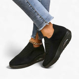 Sneakers : Baskets Femme Denim Tendance in Noir van Seroa
