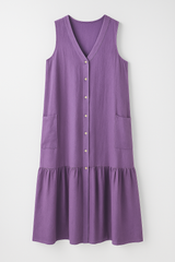 Dresses : Robe de plage sans manches en tissu souple Femme in Alto van Seroa