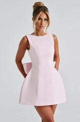 Mini dresses : Robe Courte Femme Coton Noir in van Seroa