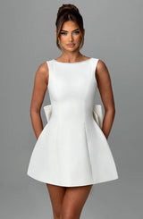 Mini dresses : Robe Courte Femme Coton Noir in van Seroa