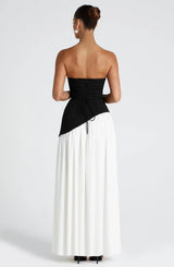 Maxi dresses : Robe Longue Femme Élégant Moderne Fendue in van Seroa