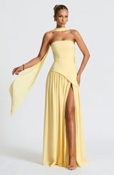 Maxi dresses : Robe Longue Femme Élégant Moderne Fendue in van Seroa