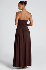 Maxi dresses : Robe Longue Femme Élégant Moderne Fendue in van Seroa