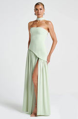 Maxi dresses : Robe Longue Femme Élégant Moderne Fendue in van Seroa