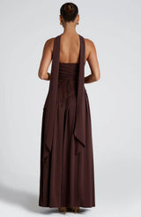 Maxi dresses : Robe Longue Femme Élégant Moderne Fendue in van Seroa