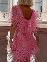 Mini dresses : Robe Femme sans Manches in van Seroa