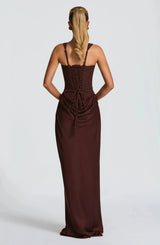 Maxi dresses : Robe longue moulante femme dos nu in van Seroa